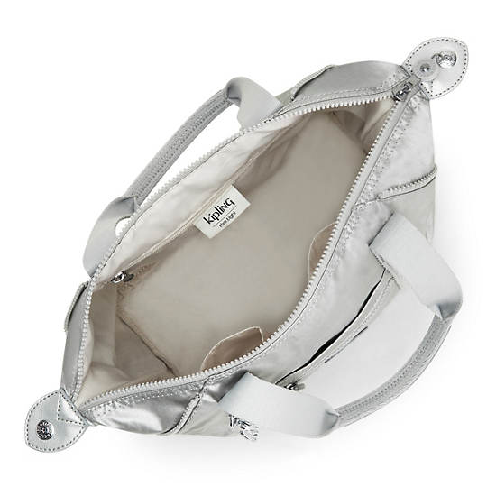 Kipling Art Mini Metallic Axelväska Silver | SE 1834PJ